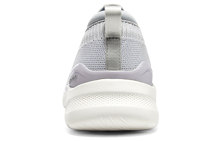 (WMNS) Skechers Go walk 6 'Light Grey' 124530-LTGY