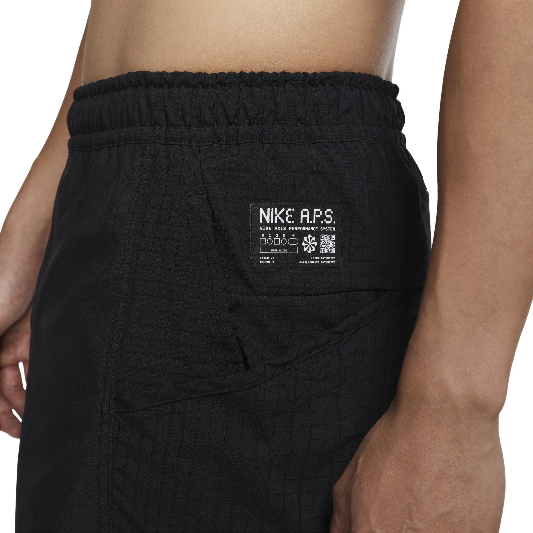 Men's Nike Dri-Fit Solid Color Logo Embroidered Drawstring Lacing Sports Pants/Trousers/Joggers Black DQ4823-010