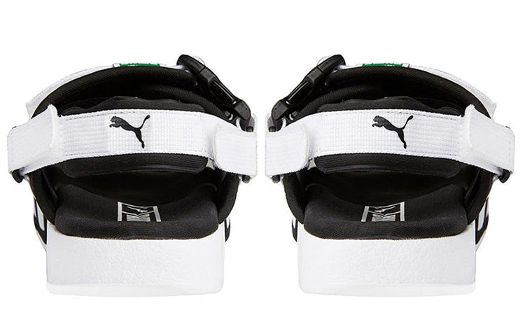 PUMA Slect Leadcat Ylm Sandal Black/White 365630-02