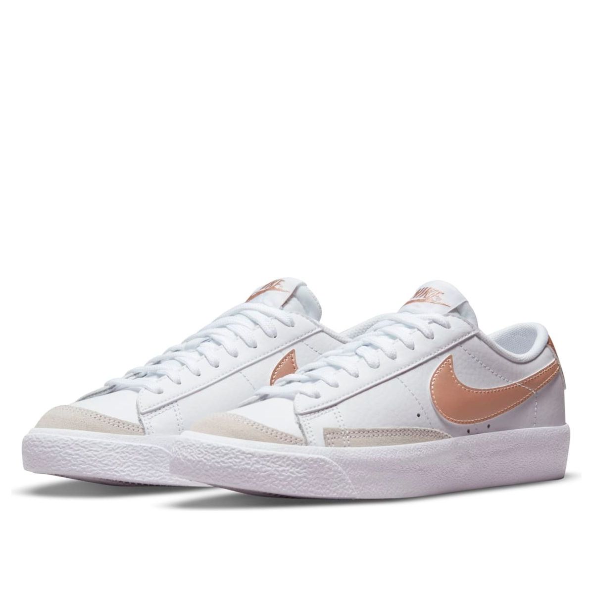 (GS) Nike Blazer Low '77 'White Metallic Red Bronze' DA4074-107