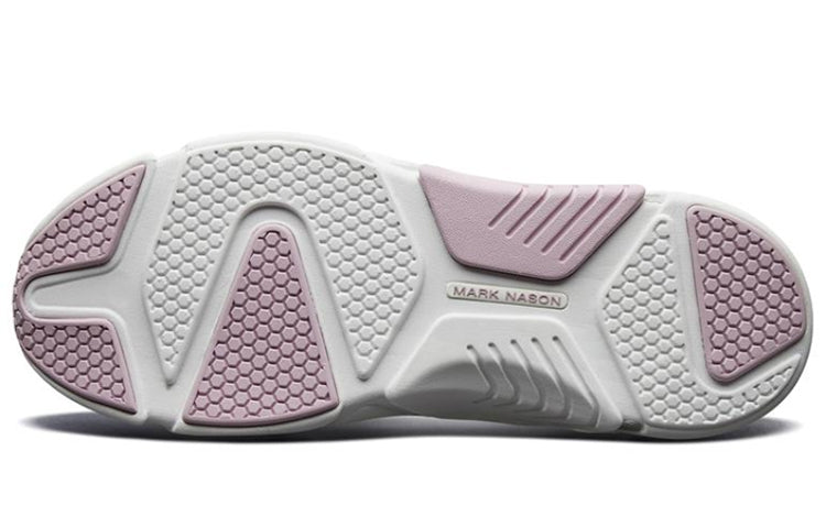 (WMNS) Skechers Block White/Purple 68855-LIL