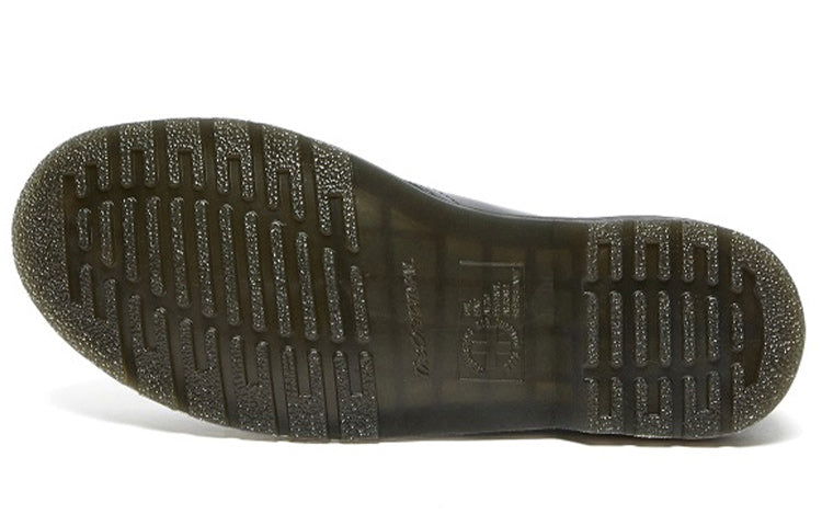 Dr. Martens 1461 Contrast Smooth Leather Shoes 'Black Green' 27289001