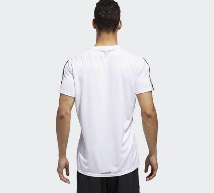 adidas Run 3s Tee M Sports Short Sleeve White DN9041