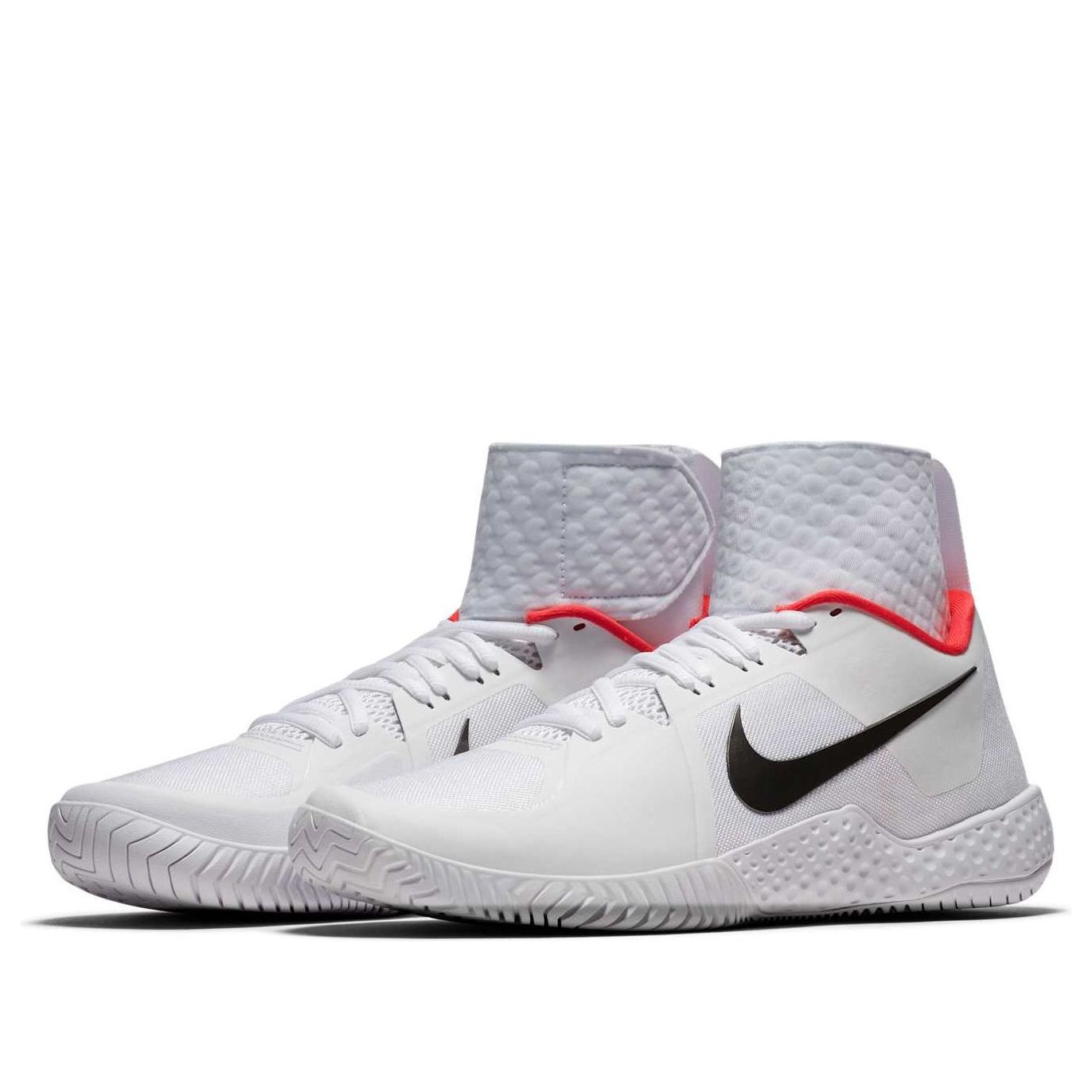 (WMNS) Nike Court Flare QS 'White Orange' 852214-106