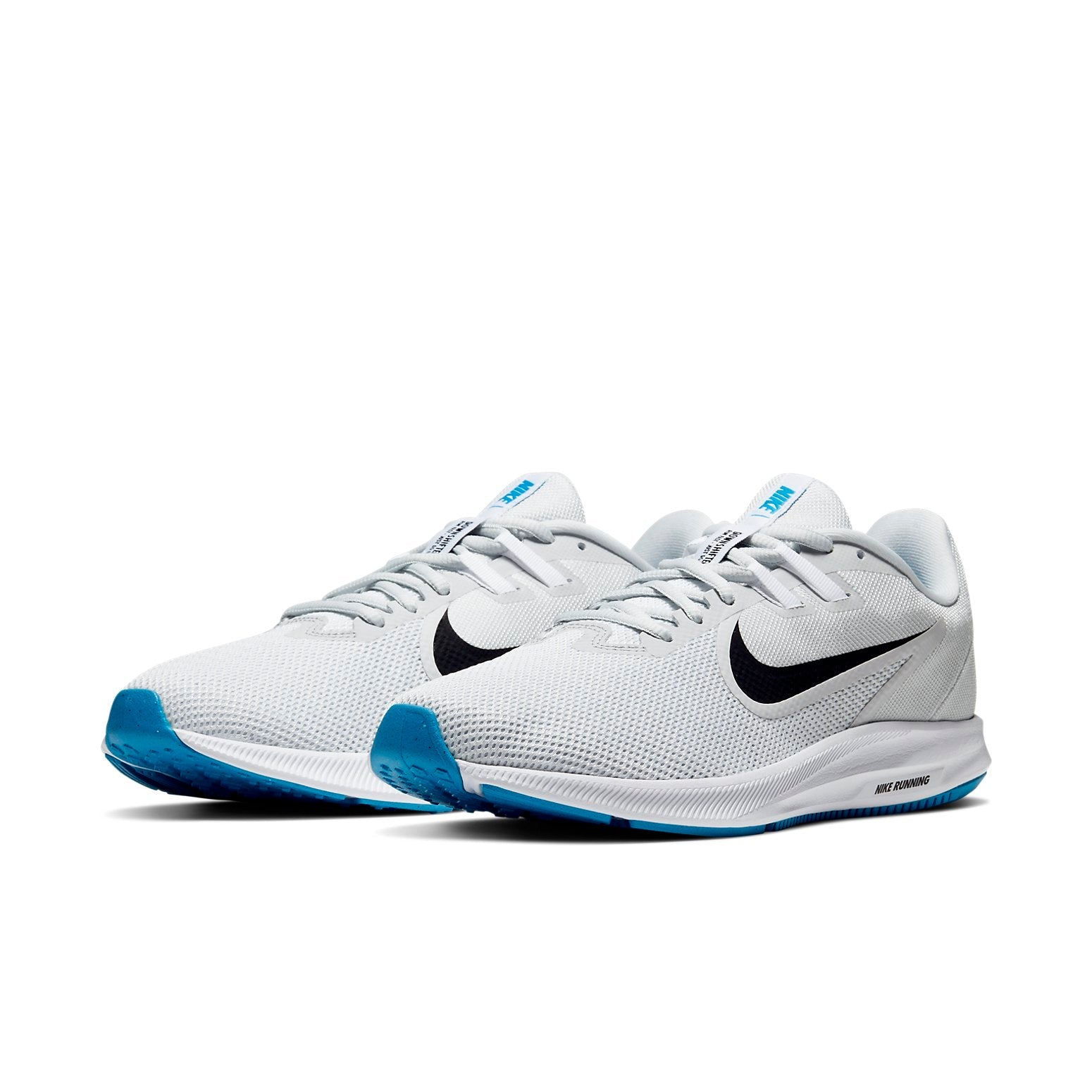 Nike Downshifter 9 White/Blue AQ7481-100