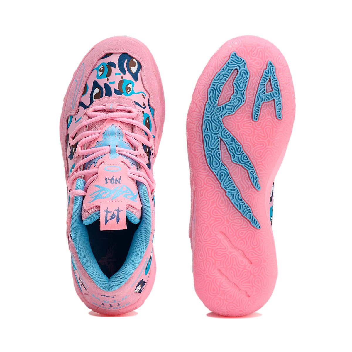 PUMA x Kid Super MB.03 'Pink Lilac Team Light Blue' 379328-01