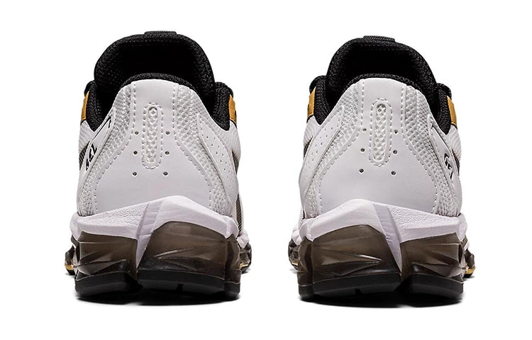 (GS) ASICS Gel Quantum 360 6 Shoes White/Black/Golden 1204A001-101