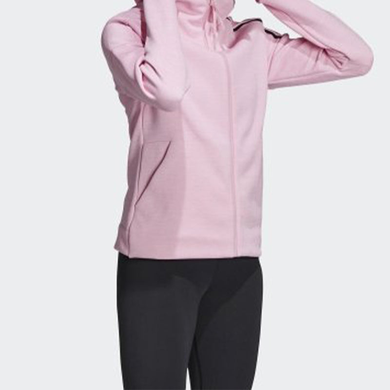 (WMNS) adidas Logo Printing Sports Windblocker Jacket Pink DT9397