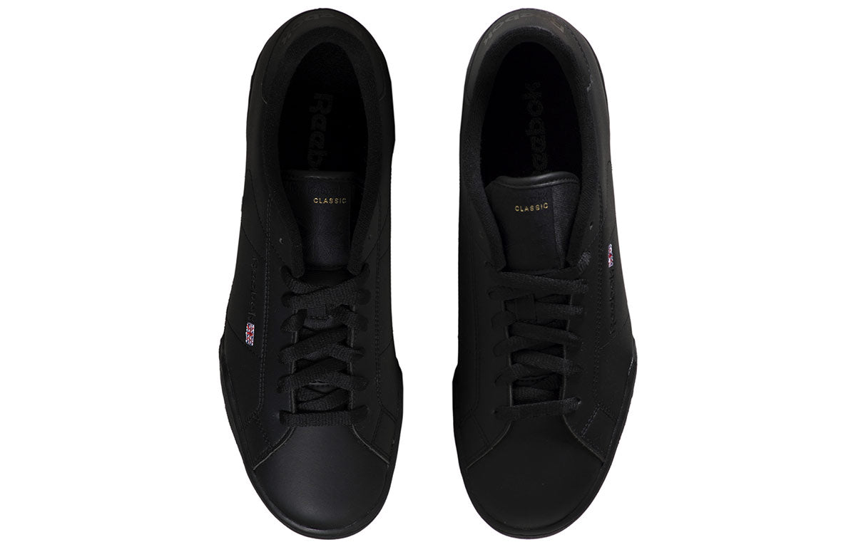 Reebok Npc II Syn Black Skateboarding Shoes V69010
