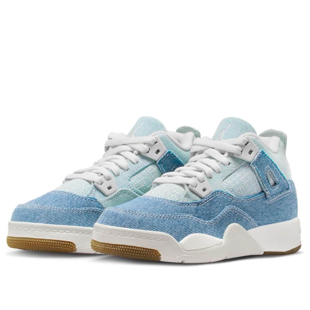 (PS) Air Jordan 4 Retro 'Denim Worn Blue' IB6715-100