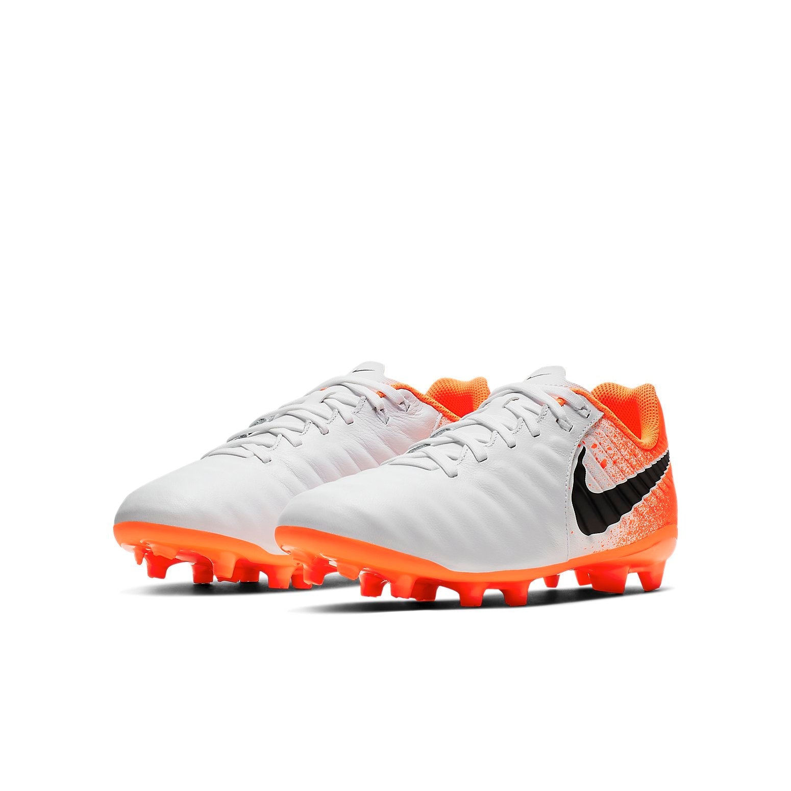 (GS) Nike Tiempo Legend 7 Acdemy MG 'White Orange' AO2291-118