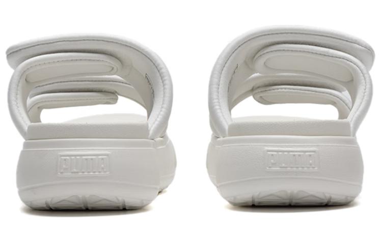 (WMNS) PUMA Mayu Puffy Slides 'Warm White' 399450-01