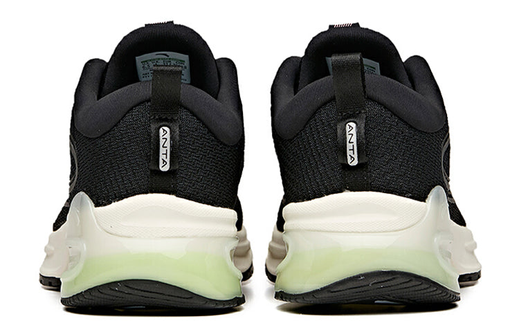 (WMNS) ANTA Ghuang 1 'Black White Green' 122115586-6