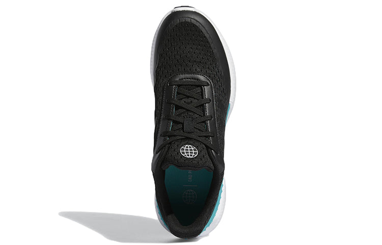 (WMNS) adidas Summervent Recycled Polyester Spikeless Golf 'Black Mint Rush' GV9765