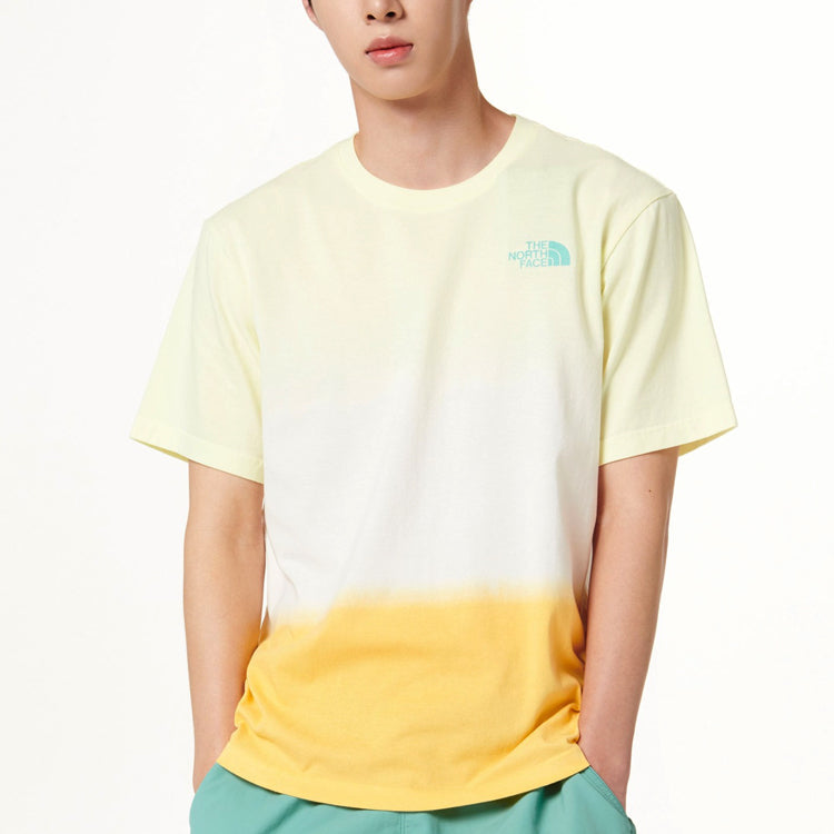 THE NORTH FACE SS22 Blue Marine T-shirt 'Yellow' NT7UN17C