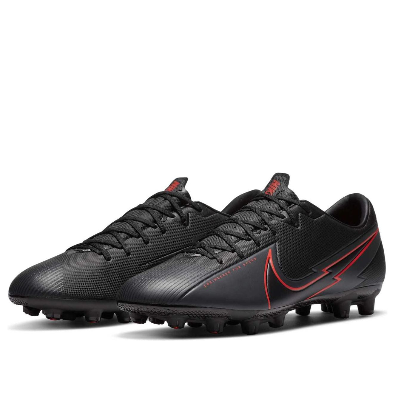 Nike Mercurial Vapor 13 Academy HG 'Black Red' AT7957-060