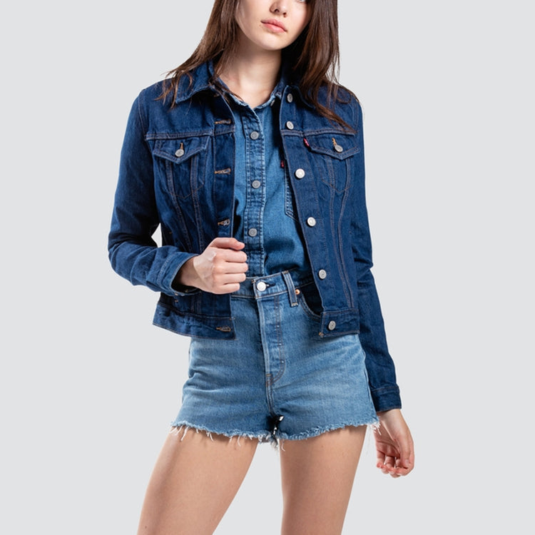 Levis Single-Breasted Denim Jacket Denim-Color 29945-0036