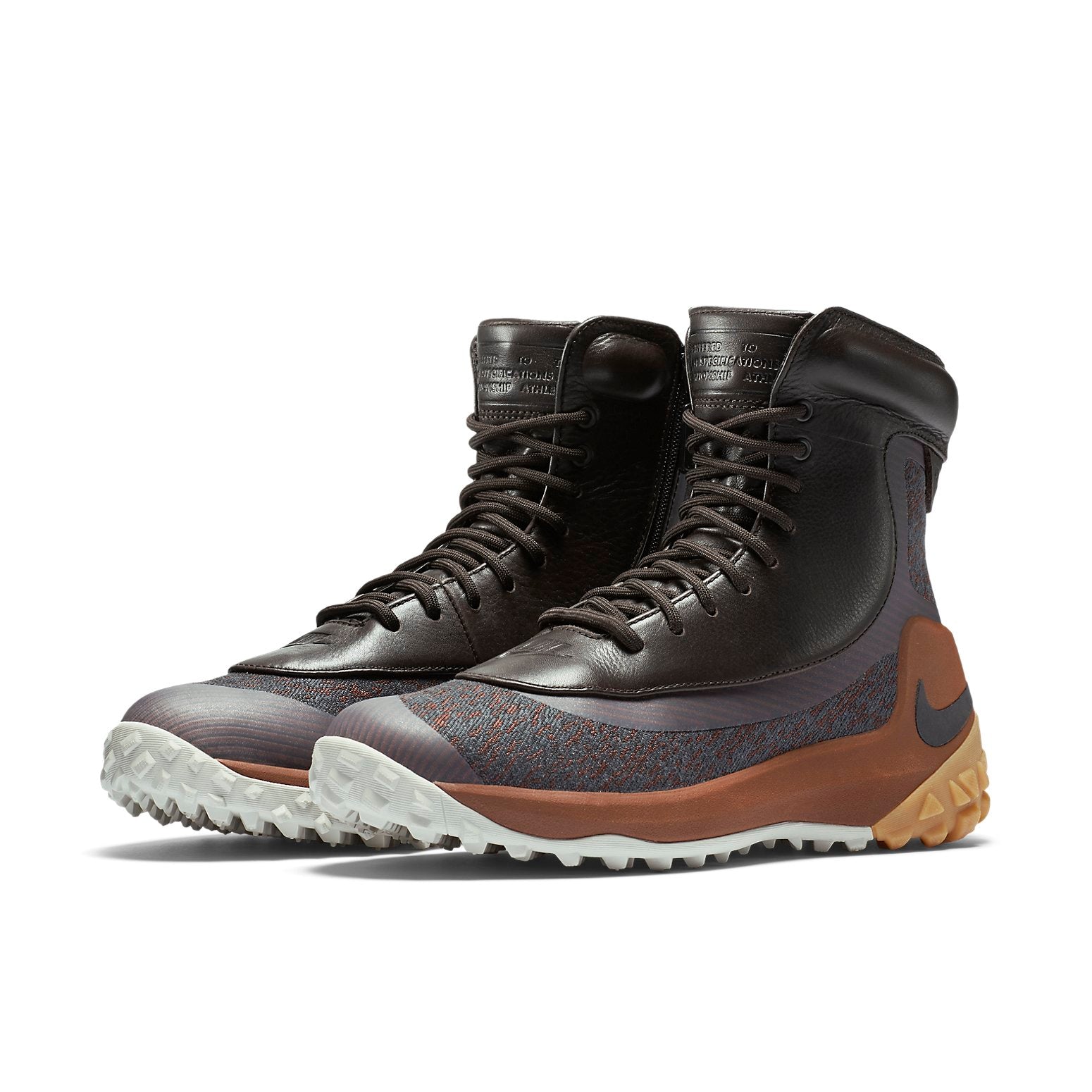 (WMNS) Nike Zoom Kynsi Jacquard Waterproof Boot 'Black Brown' 806978-202