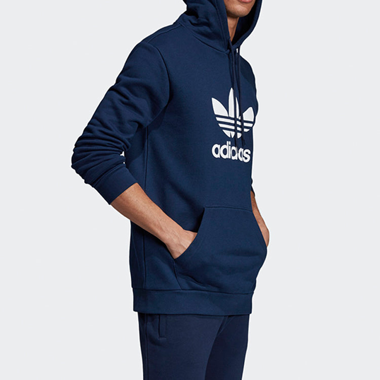 adidas originals Trefoil Sports Pullover Lake Blue EJ9682