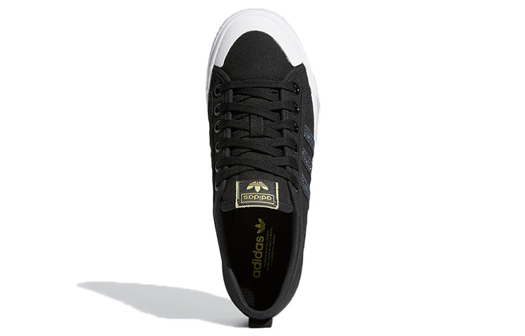 (WMNS) adidas Nizza 'Black Blue' FX9004