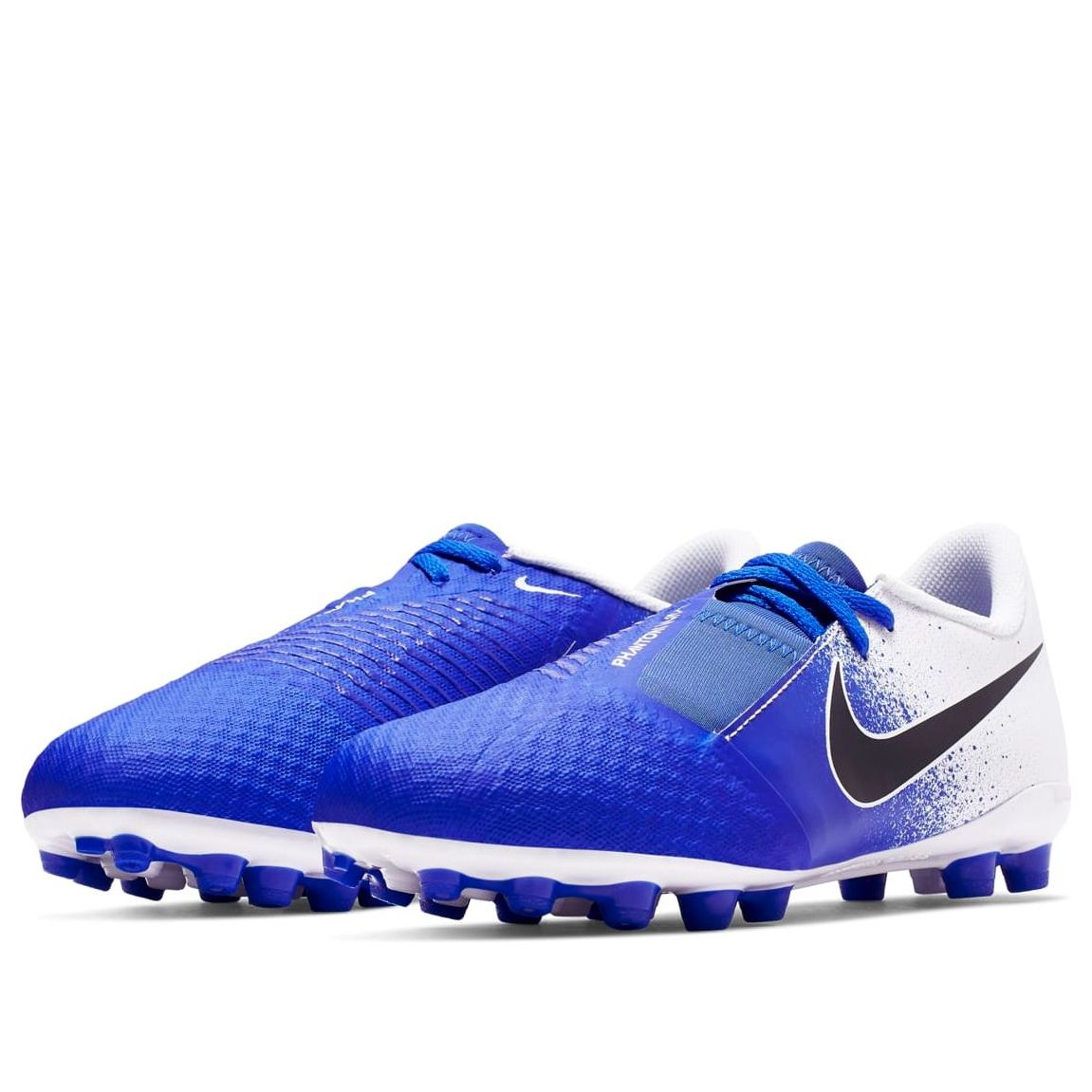 (GS) Nike Phantom Venom Academy AG 'White Blue Black' AV3037-104