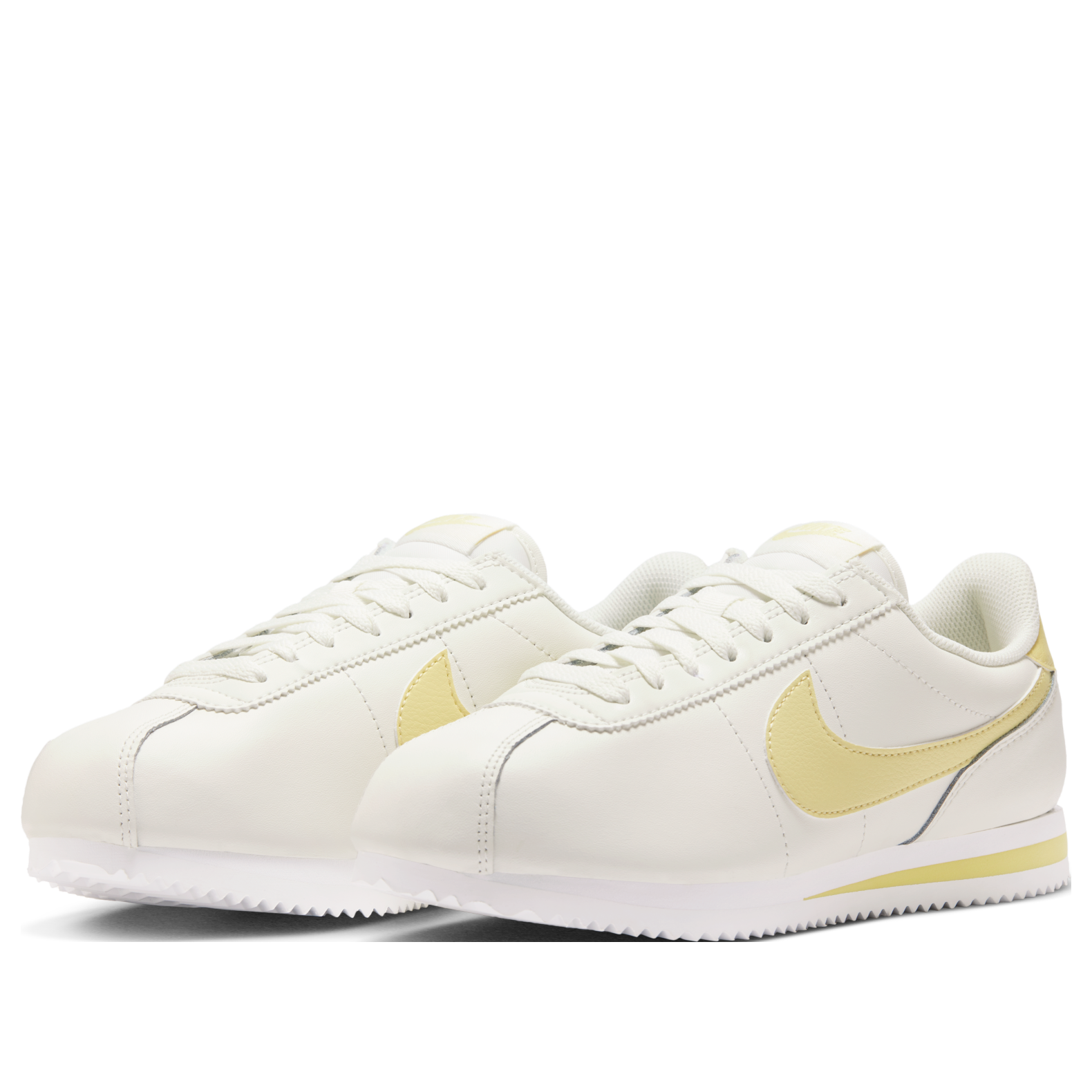 (WMNS) Nike Cortez 'White Yellow' DN1791-114