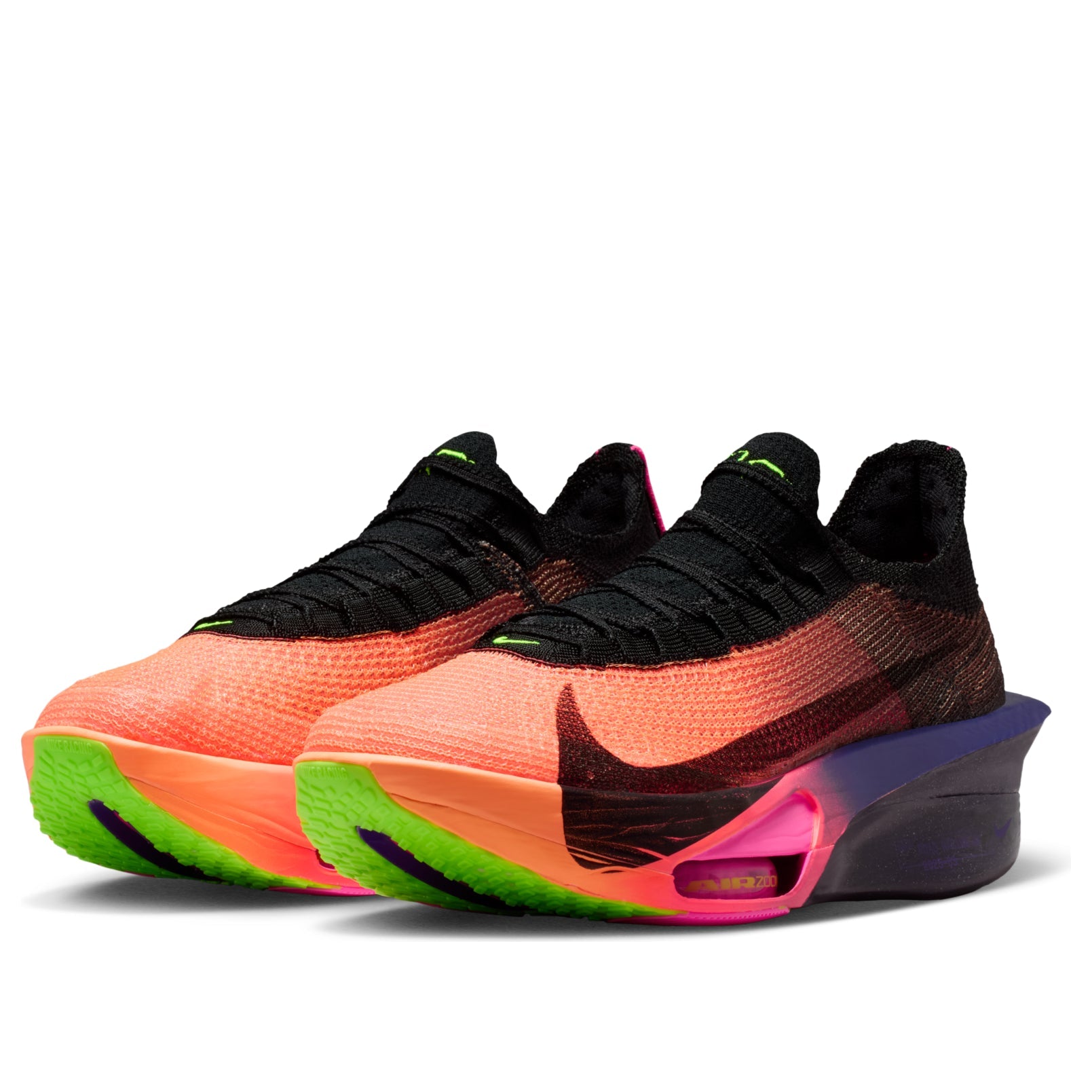 Nike Alphafly 3 'Orange Pulse Purple Dynasty Electric Green' IO9573-800