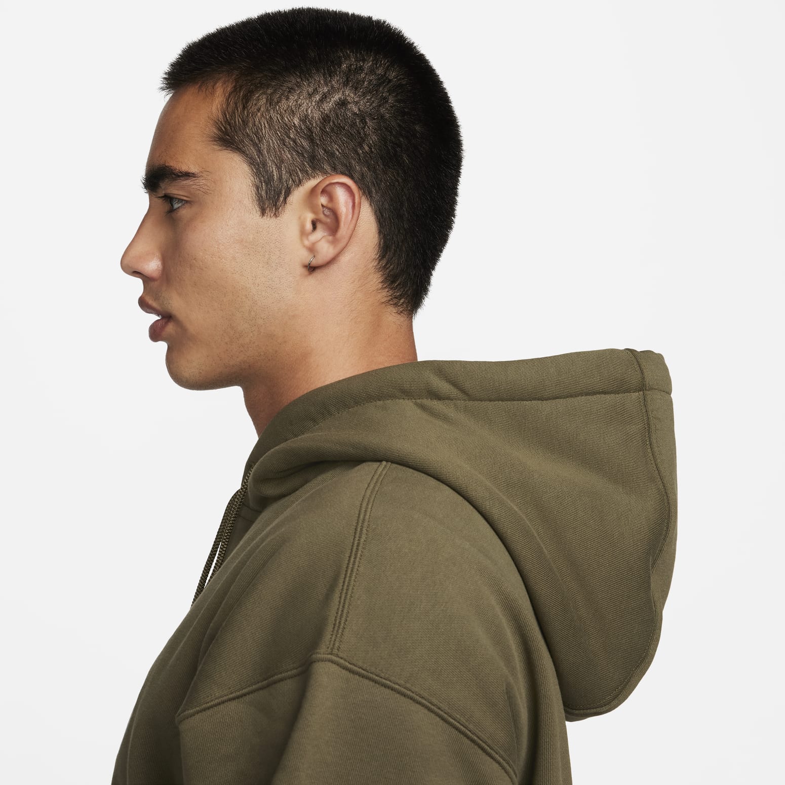 Nike SB x Yuto Graphic Fleece Pullover Hoodie Asia Sizing 'Medium Olive' FN0552-222