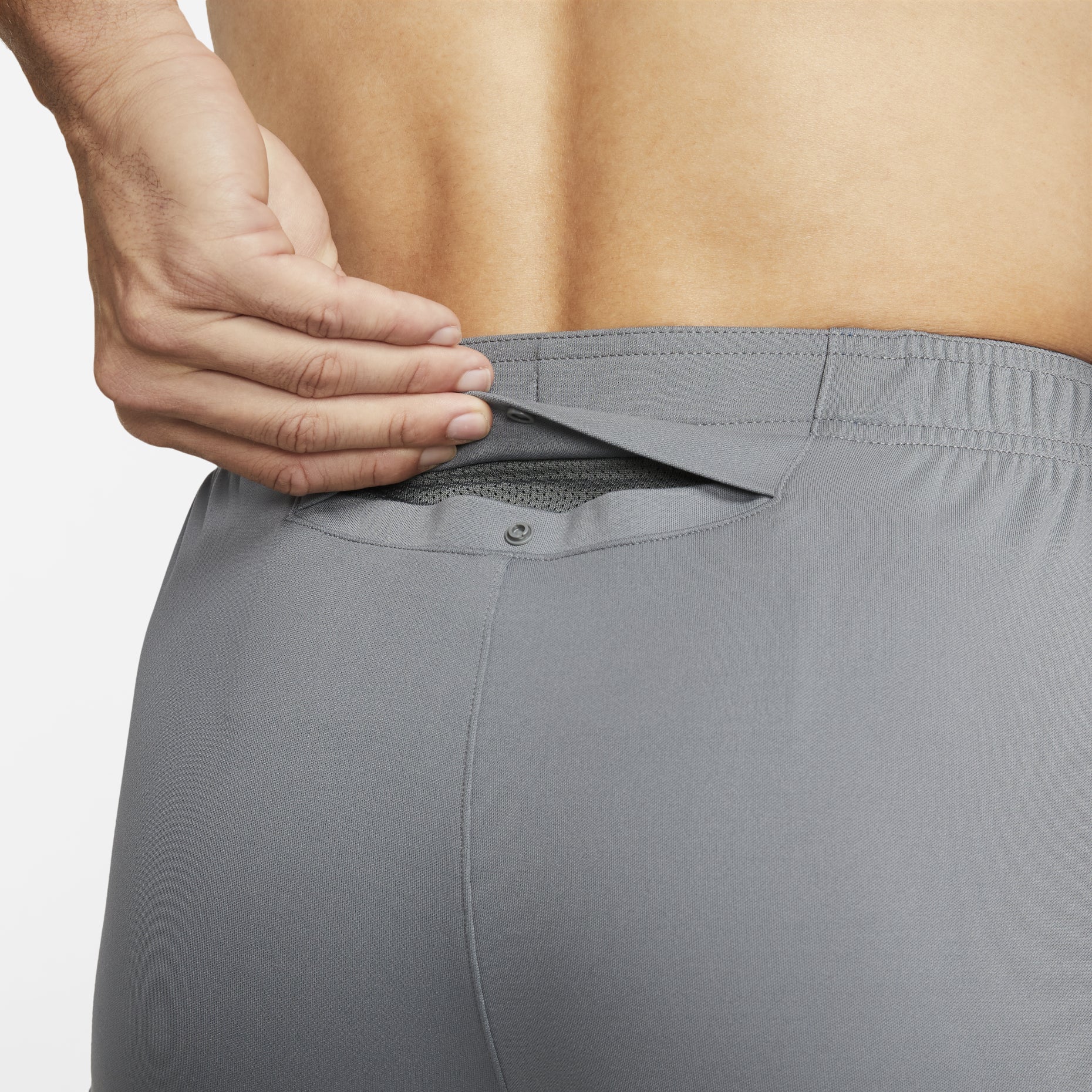 Men's Nike Sports Fitness Training Running Knit Long Pants/Trousers Gray DD5004-084