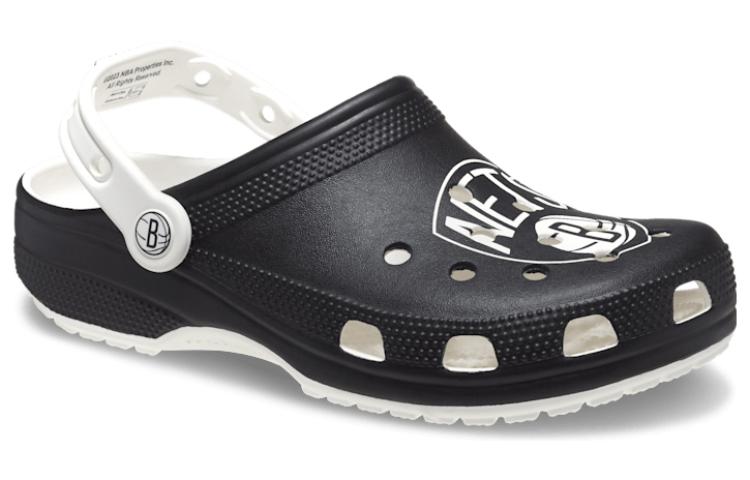 Crocs Brooklyn Nets Classic Clogs 'Black White' 208651-103