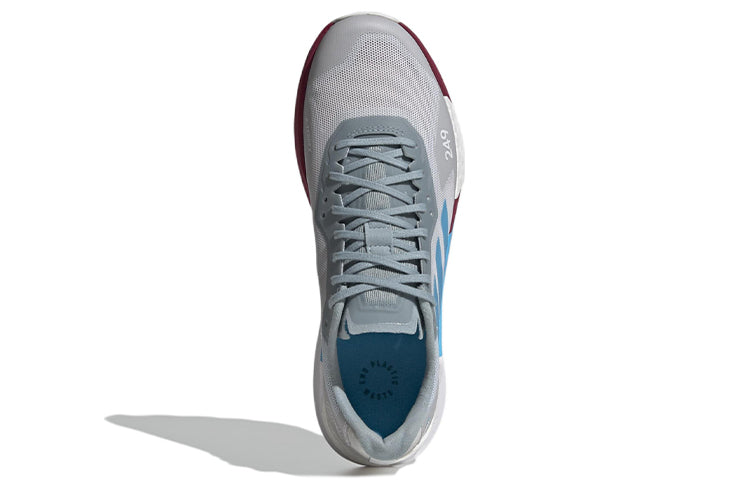 (WMNS) adidas Terrex Agravic Ultra Trail 'Grey Sky Rush Burgundy' GZ9039