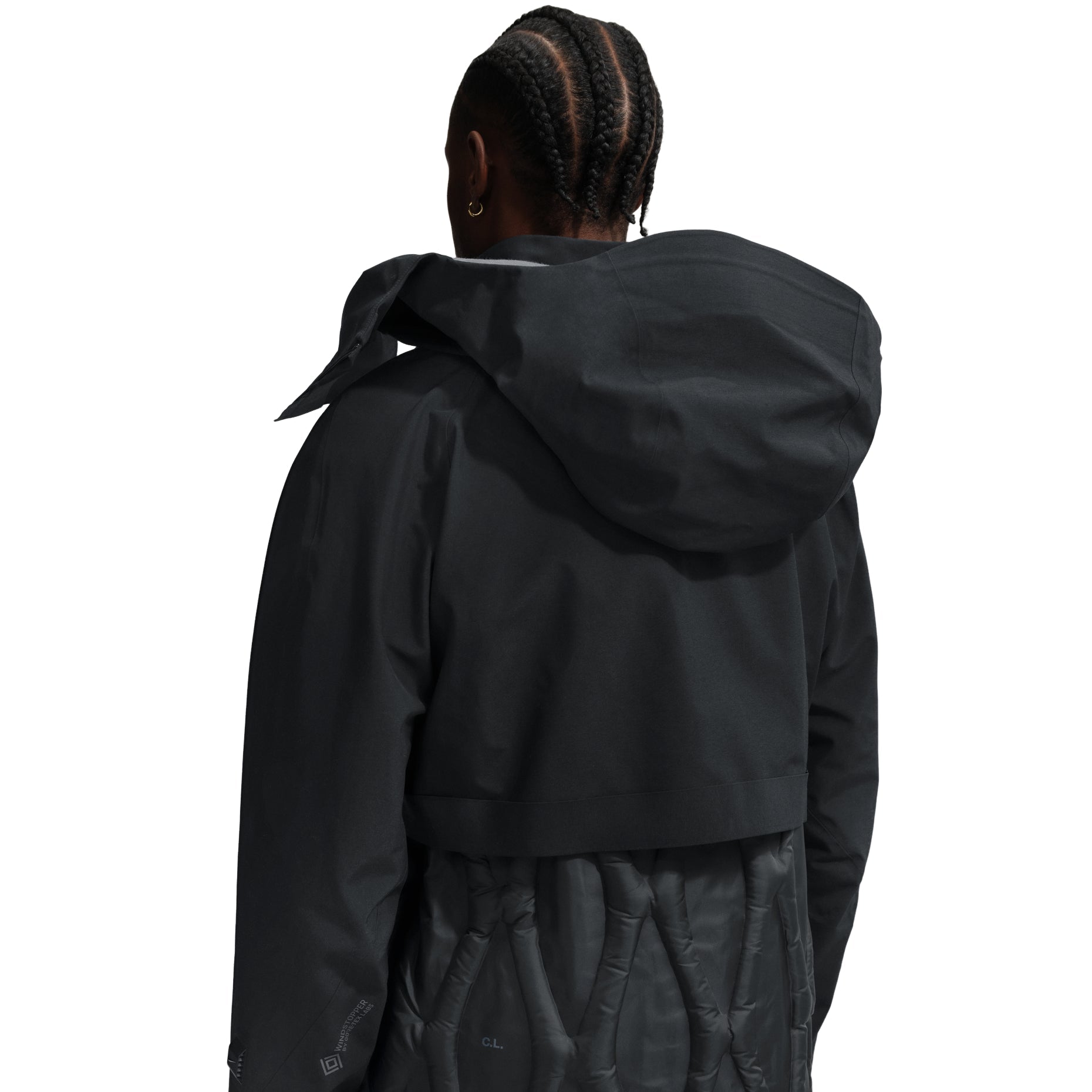 Nike x NOCTA CODE Hooded Jacket 'Black Gunmetal' HQ4477-010