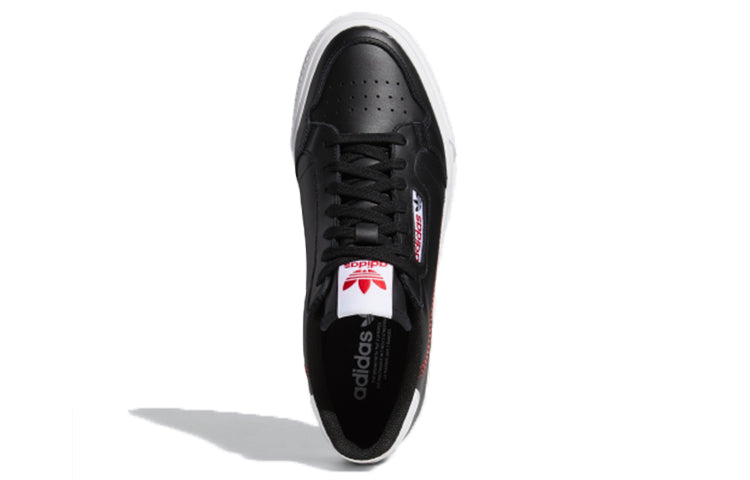 adidas Continental Vulc 'Black Red' FV5302