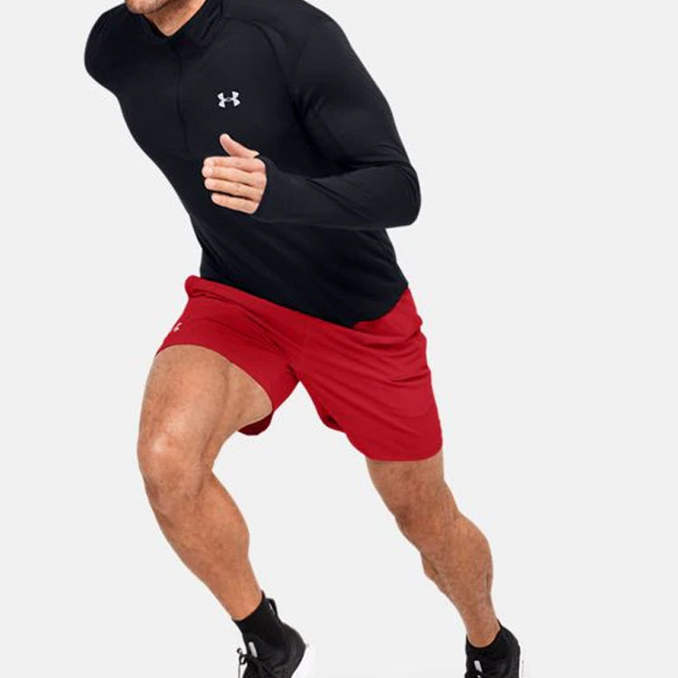 Under Armour SpeedPocket 7inch Running Shorts 'Red' 1351189-608