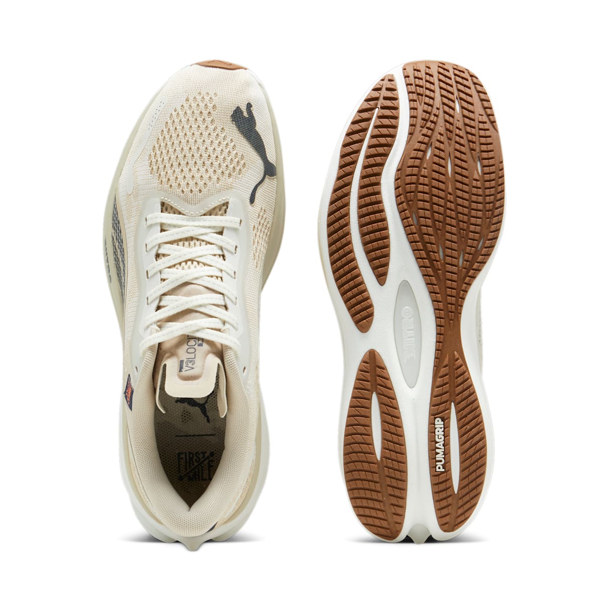 PUMA x First Mile Velocity Nitro 3 'Vapor Grey Putty' 379574-01