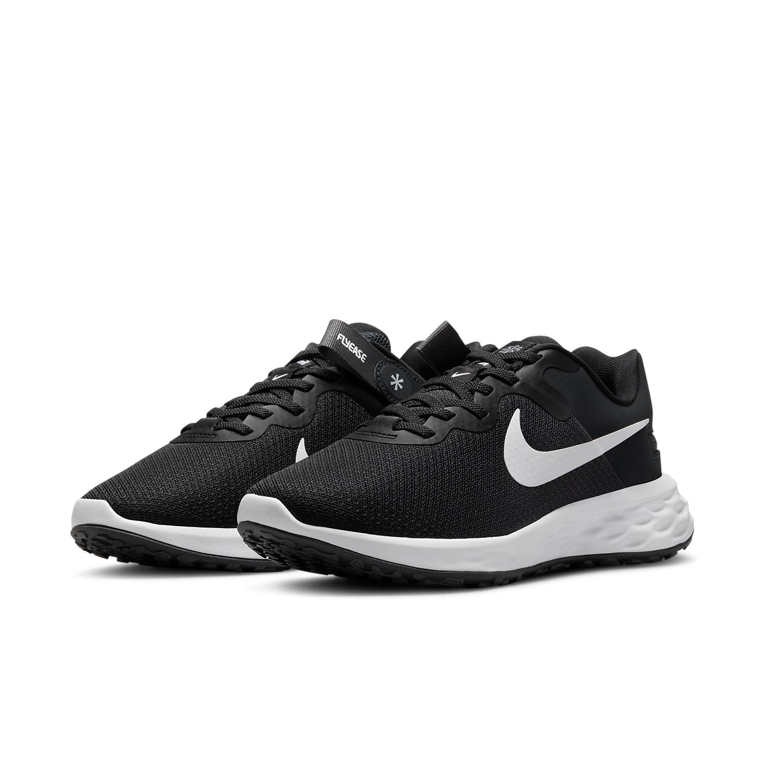 (WMNS) Nike Revolution 6 FlyEase Next Nature 'Black Dark Smoke Grey' DC8998-003