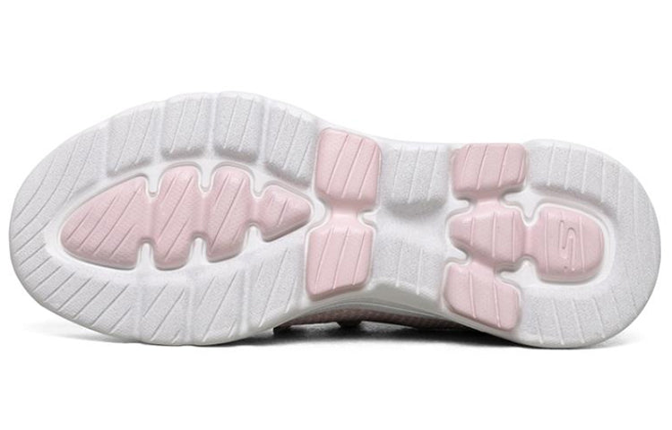 (WMNS) Skechers Go Walk 5 Sports Shoes Pink/White 124010-PNK