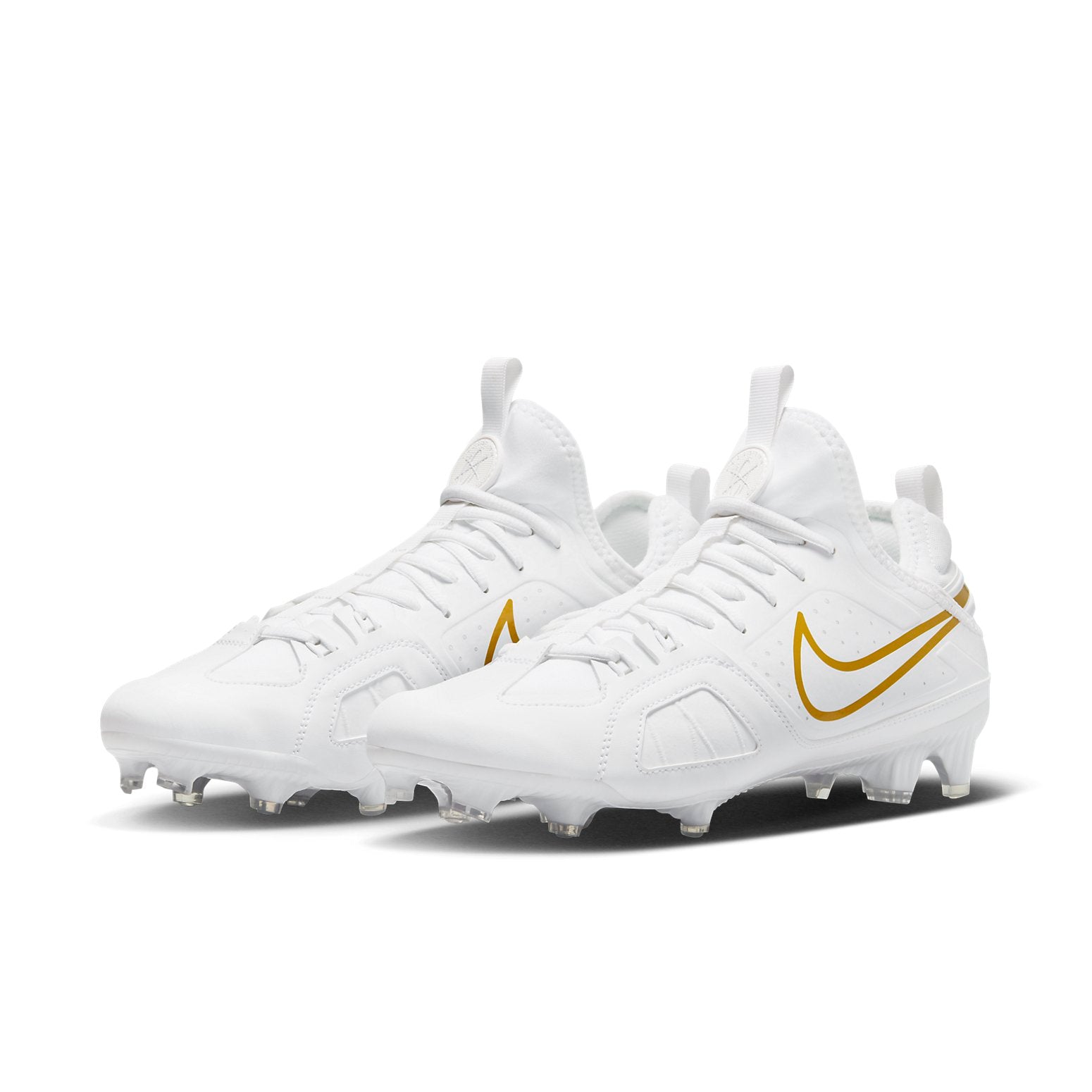 Nike Huarache 9 Varsity LAX 'White Metallic Vivid Gold' FD0090-100