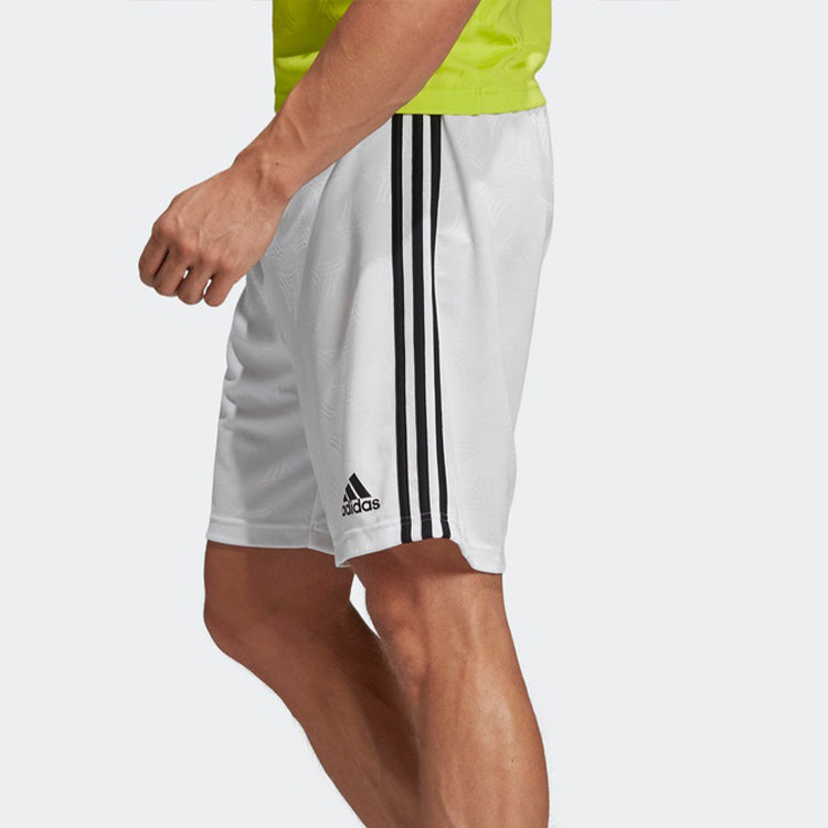 adidas Creator Soccer/Football Sports Stripe Shorts White DT9842