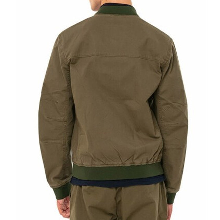 Men's Timberland Logo Pocket Zipper Jacket Forest Green A29WCA58