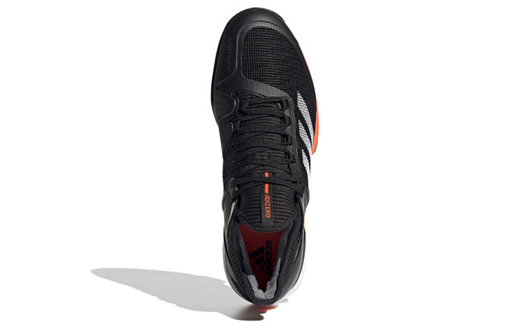 adidas Ubersonic 2 Clay Court 'Black White Orange' FV1458