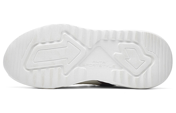 (WMNS) ANTA Life Series Sneakers 'White Brown Black' 122038842-6
