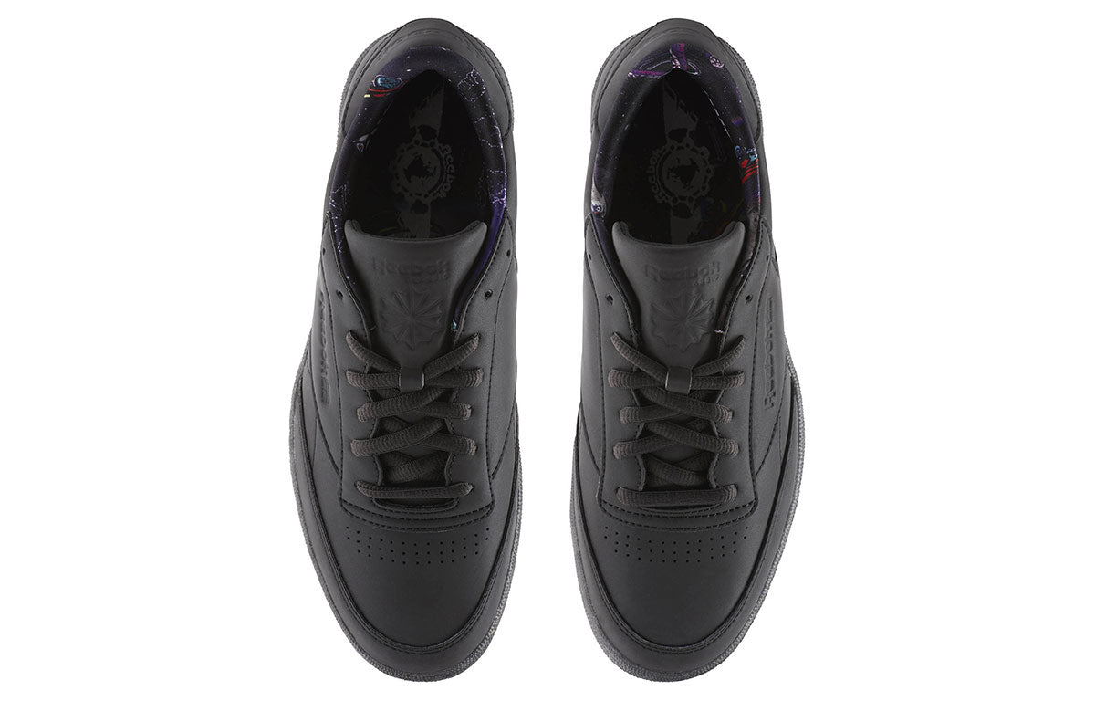 Reebok Club C 85 TDG Pure Black Skateboarding Shoes BS6470