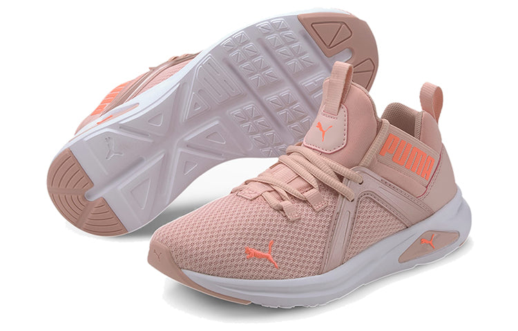 (WMNS) PUMA Enzo 2 Shimmer Low Top Running Shoes Pink/White 193714-01