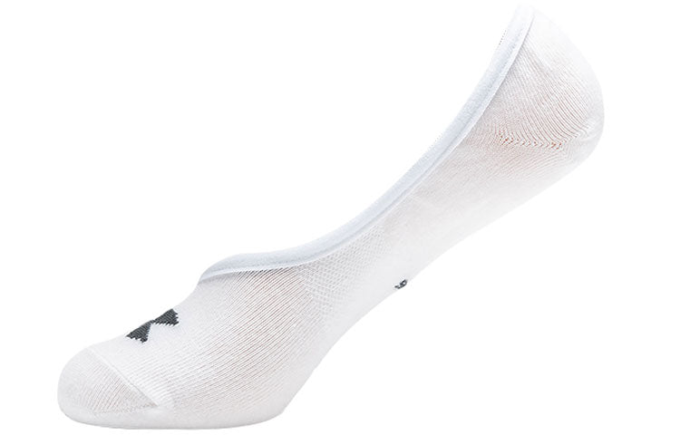 Under Armour Essential Lolo Liner Socks (3 Pack) 'White' 1361148-100