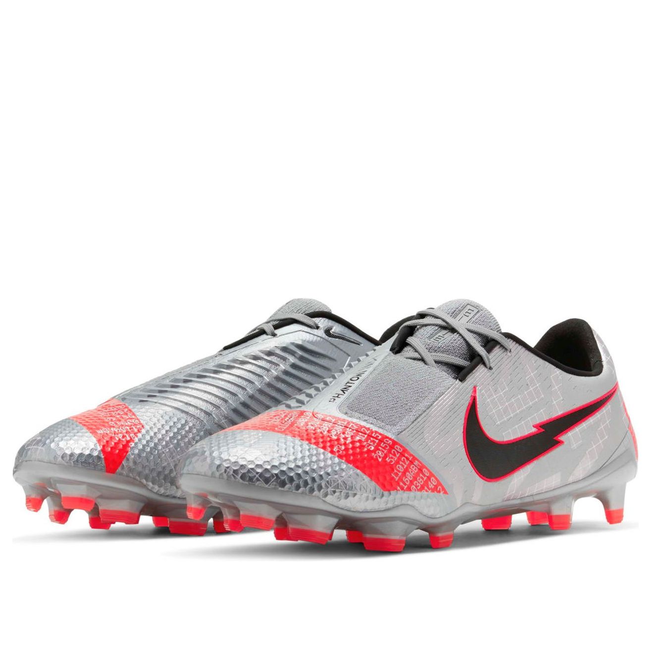 Nike Phantom Venom Elite FG 'Metallic Grey Crimson' AO7540-906