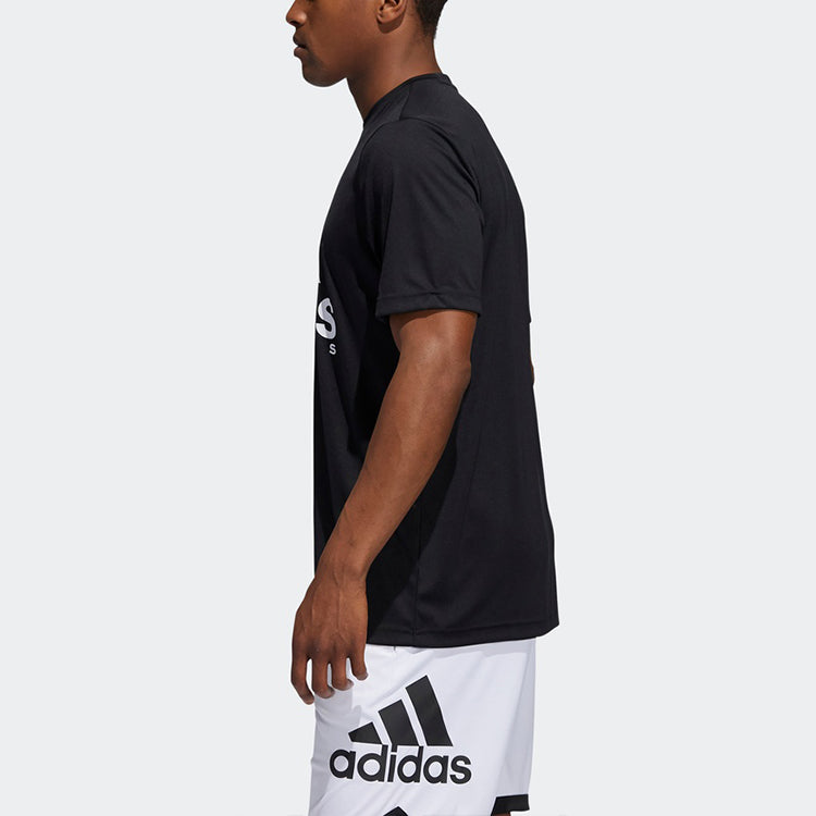 adidas Bos Hoops T-Shirt 'Black' GN7265