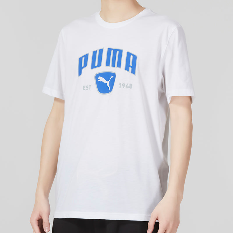 PUMA Performance Training Graphic Tee 'White' 523743-02