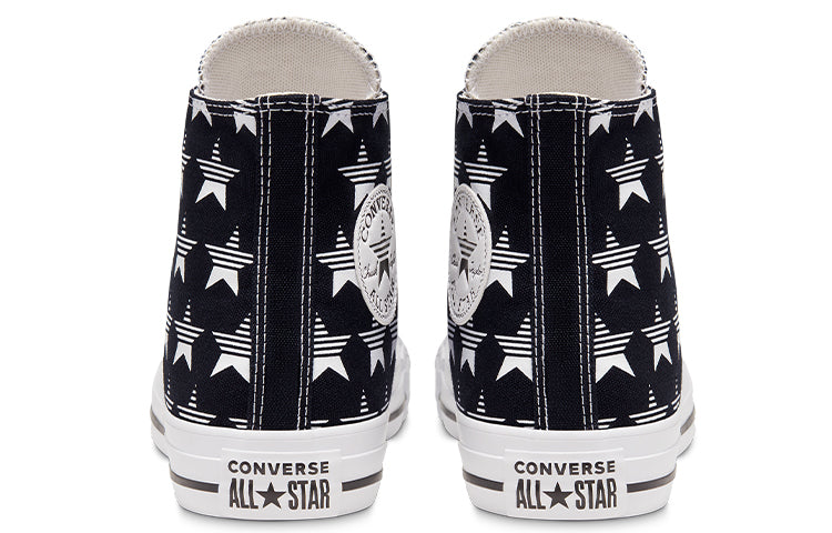 Converse Chuck Taylor All Star 'Black White Stars' 168808C