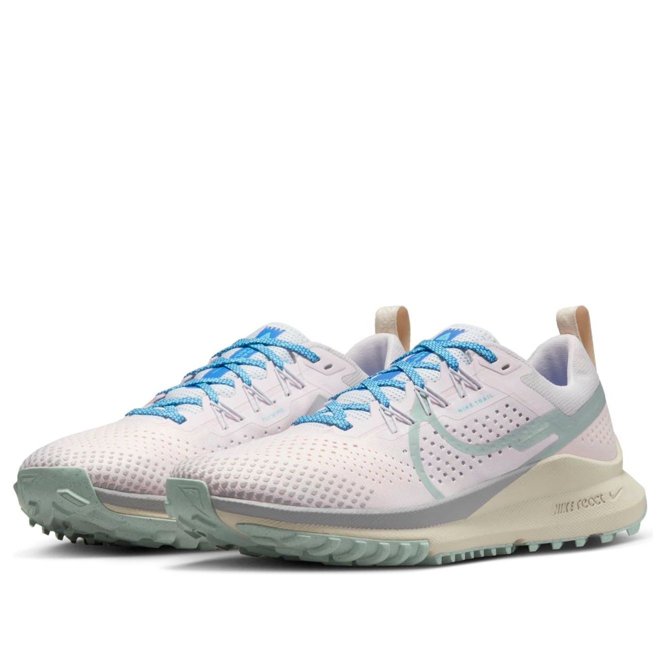 (WMNS) Nike React Pegasus Trail 4 'Pearl Pink Wolf Grey' DJ6159-600